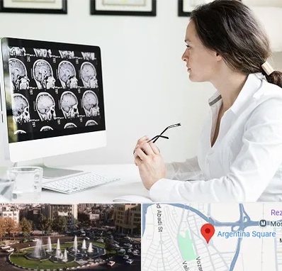رادیولوژیست خانم در آرژانتین
