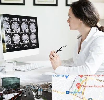 رادیولوژیست خانم در اقدسیه 