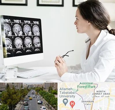 رادیولوژیست خانم در شهران 