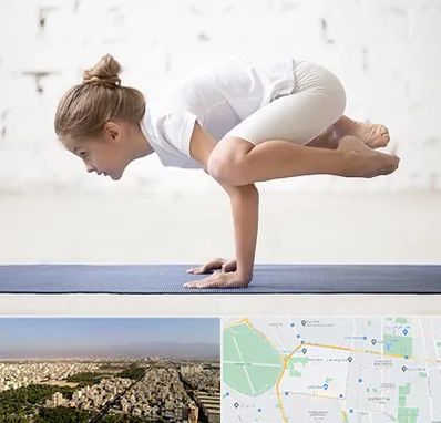 کلاس یوگا کودکان در نازی آباد