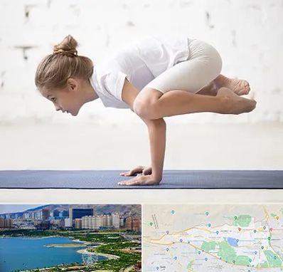 کلاس یوگا کودکان در منطقه 22 تهران