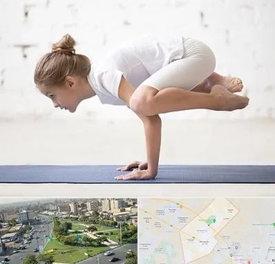 کلاس یوگا کودکان در کمال شهر کرج