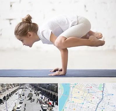 کلاس یوگا کودکان در نادری اهواز