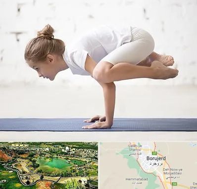 کلاس یوگا کودکان در بروجرد