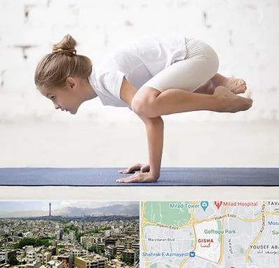 کلاس یوگا کودکان در گیشا