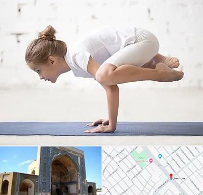 کلاس یوگا کودکان در مصلی مشهد
