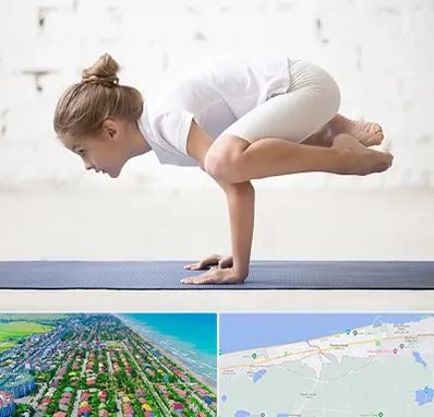 کلاس یوگا کودکان در فریدونکنار