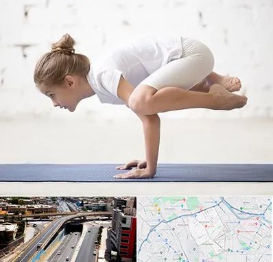 کلاس یوگا کودکان در ستارخان شیراز