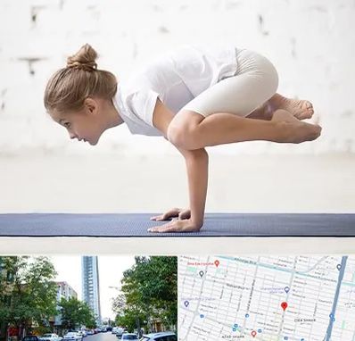 کلاس یوگا کودکان در امامت مشهد