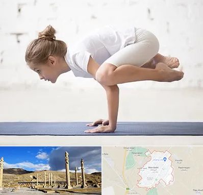 کلاس یوگا کودکان در مرودشت