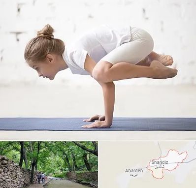 کلاس یوگا کودکان در شاندیز مشهد