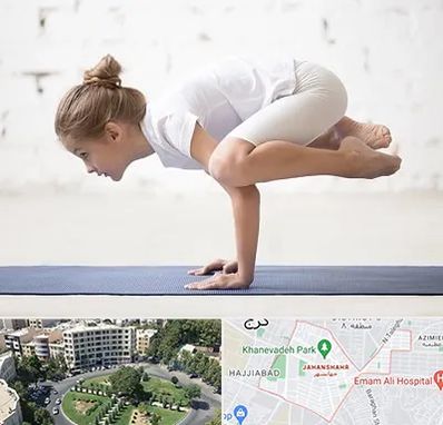 کلاس یوگا کودکان در جهانشهر کرج