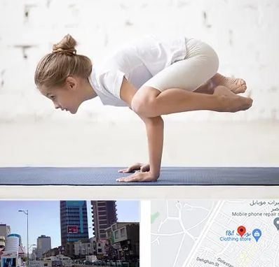 کلاس یوگا کودکان در چهارراه طالقانی کرج