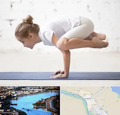 کلاس یوگا کودکان در خرمشهر