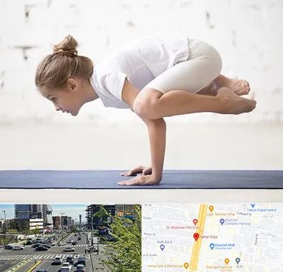 کلاس یوگا کودکان در ستاری