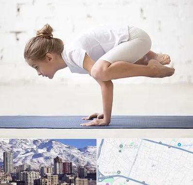 کلاس یوگا کودکان در ازگل