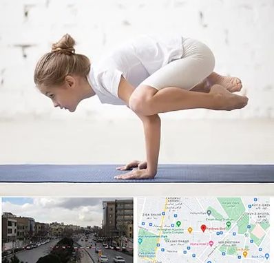 کلاس یوگا کودکان در بلوار فردوسی مشهد