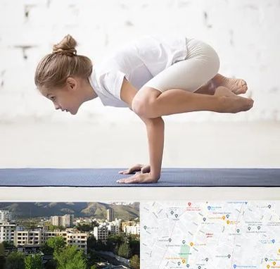 کلاس یوگا کودکان در دیباجی