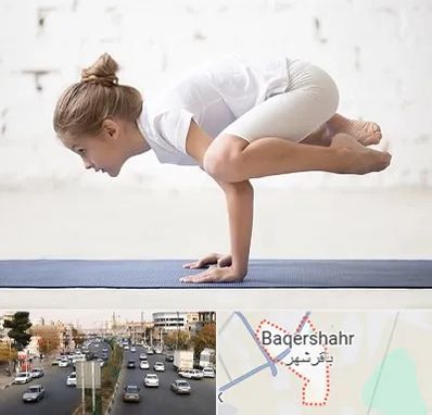کلاس یوگا کودکان در باقرشهر