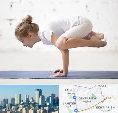 کلاس یوگا کودکان در قیطریه