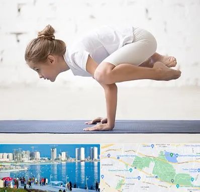 کلاس یوگا کودکان در چیتگر