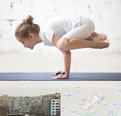 کلاس یوگا کودکان در محمد شهر کرج