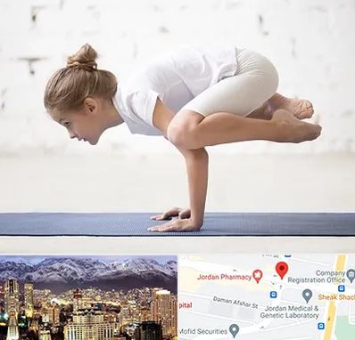 کلاس یوگا کودکان در جردن