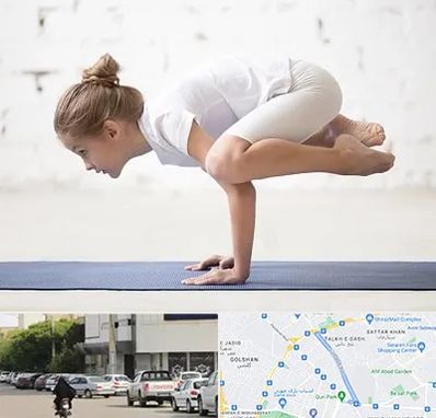 کلاس یوگا کودکان در قدوسی شرقی شیراز