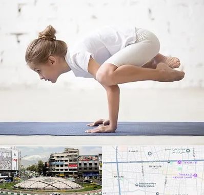 کلاس یوگا کودکان در مرکز تهران