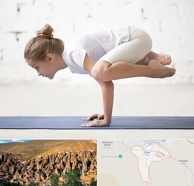 کلاس یوگا کودکان در اسکو