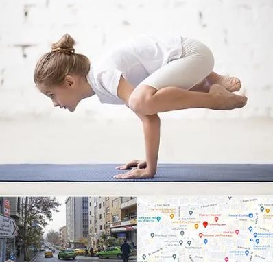 کلاس یوگا کودکان در فاطمی