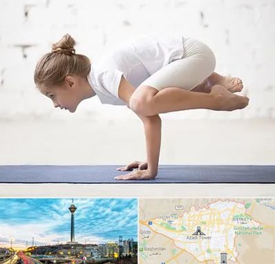 کلاس یوگا کودکان در تهران