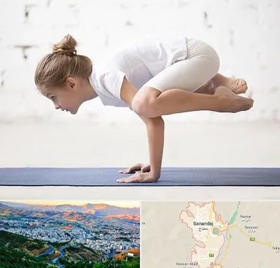 کلاس یوگا کودکان در سنندج