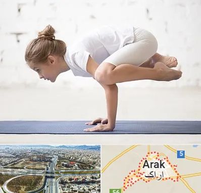 کلاس یوگا کودکان در اراک