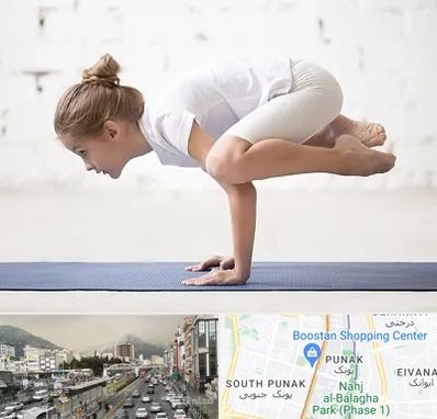 کلاس یوگا کودکان در پونک