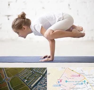 کلاس یوگا کودکان در الهیه مشهد