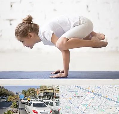 کلاس یوگا کودکان در مفتح مشهد