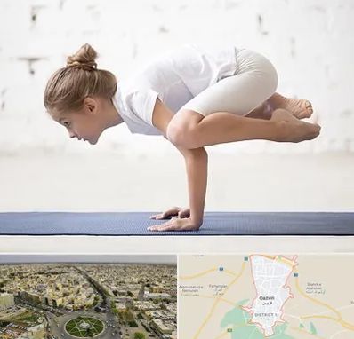 کلاس یوگا کودکان در قزوین