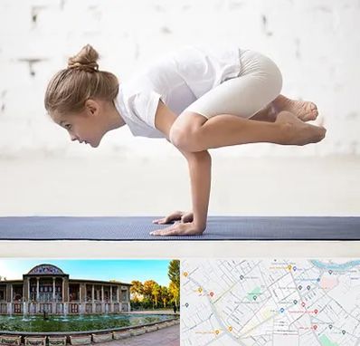 کلاس یوگا کودکان در عفیف آباد شیراز