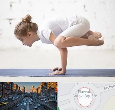 کلاس یوگا کودکان در نواب