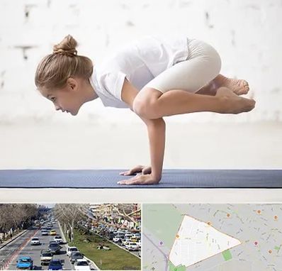 کلاس یوگا کودکان در احمدآباد مشهد