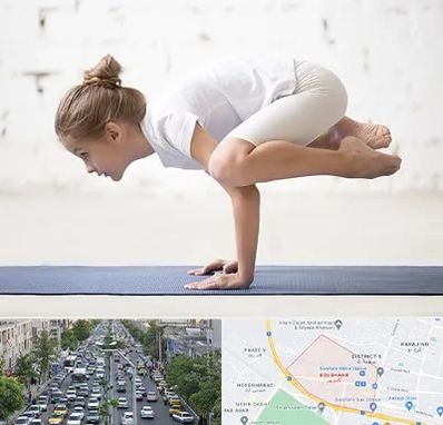 کلاس یوگا کودکان در گلشهر کرج