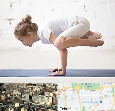 کلاس یوگا کودکان در مرزداران