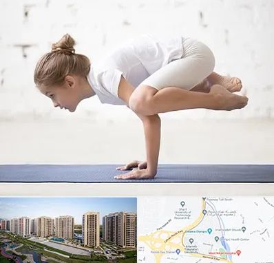 کلاس یوگا کودکان در المپیک