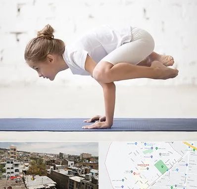 کلاس یوگا کودکان در شمیران نو