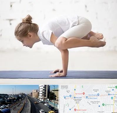 کلاس یوگا کودکان در پیروزی