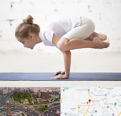 کلاس یوگا کودکان در سبلان