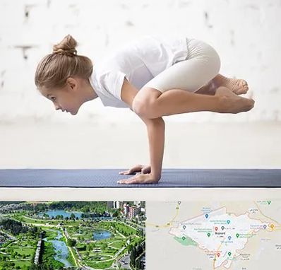 کلاس یوگا کودکان در بجنورد