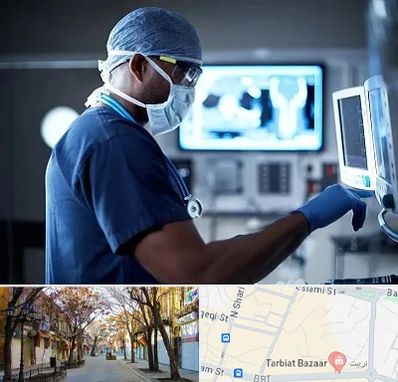 رادیولوژی مداخله ای در تربیت تبریز