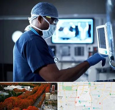 رادیولوژی مداخله ای در منطقه 6 تهران